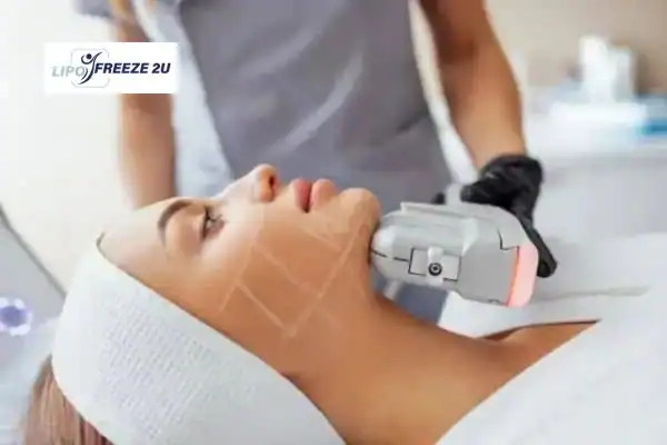 image of HIFU Alton treatment in progress.
