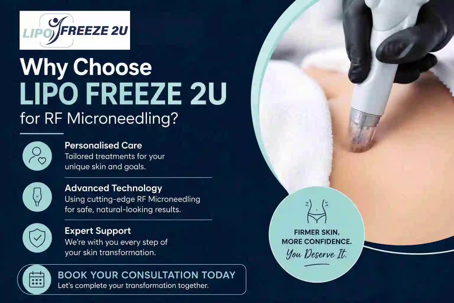 Why Choose LIPO FREEZE 2U for RF Microneedling Alton?