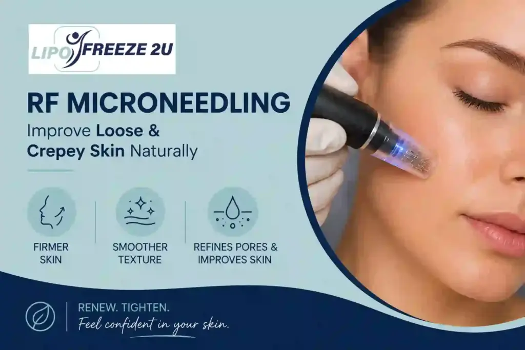 Can RF Microneedling Help Improve Loose and Crepey Skin Alton?
